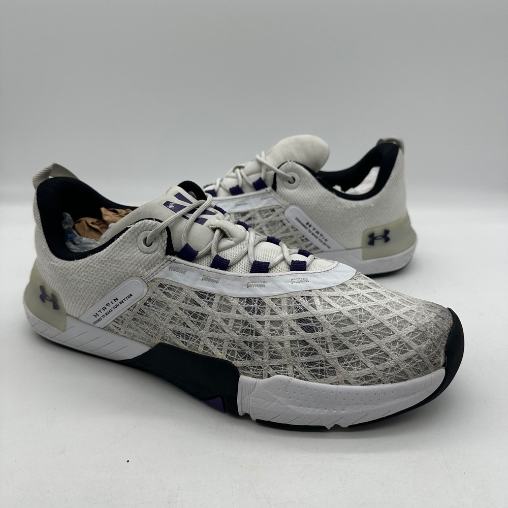 Under Armour 3026909-103 Mens 14 Northwestern University TriBase Reign 5 Shoes